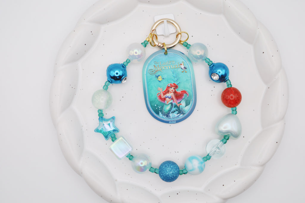 L mermaid charms