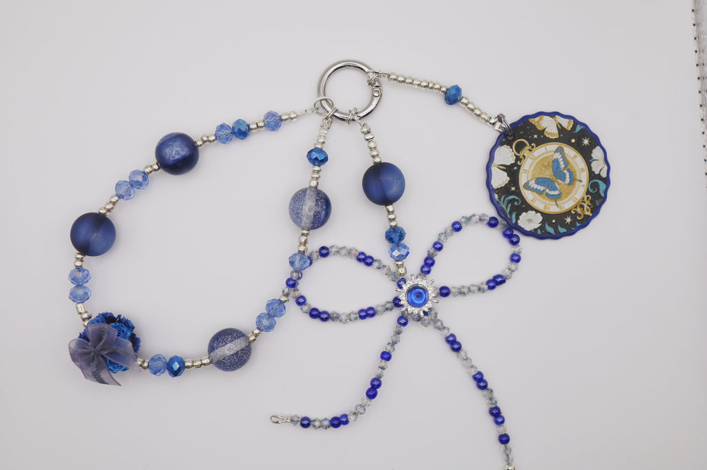 Faceted Blue charm