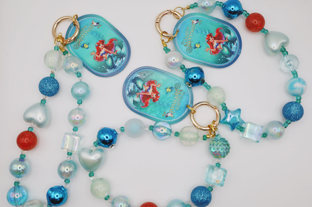 L mermaid charms