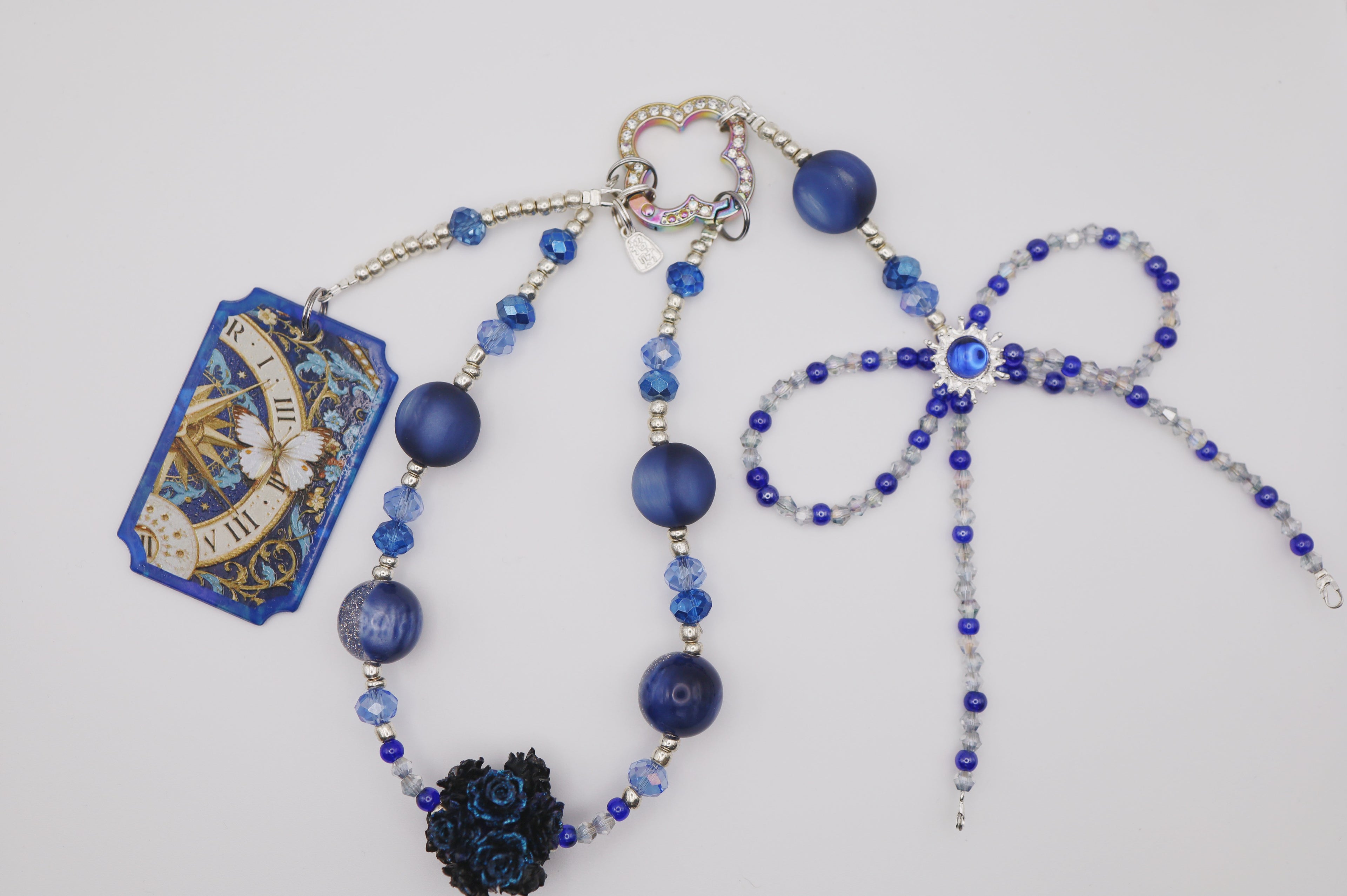 Faceted Blue charm