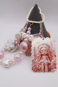 Pink S.Pearl Charm