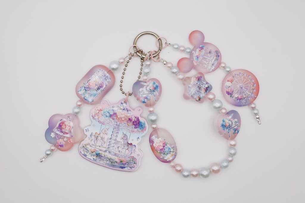 Dreamy Carousel Bag Charm
